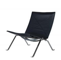 Poul Kj rholm Pair of Poul Kjaerholm PK22 Lounge Chairs by Fritz Hansen - 506940