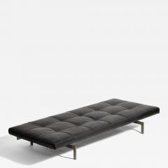 Poul Kjaerholm Daybed with Leather and Steel for E Kold Christensen 1960s - 4771690