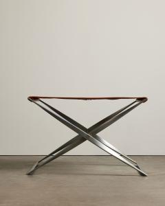 Poul Kjaerholm Kj rholm PK91 Leather Folding Stool - 4328038