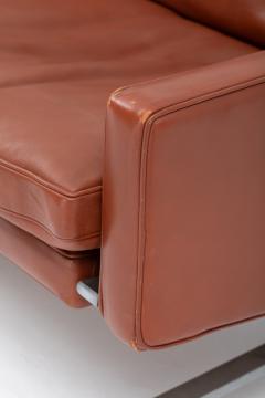 Poul Kjaerholm Kj rholm Poul Kj rholm PK31 Leather Lounge Set for Fritz Hansen Denmark 1988 Set of 4 - 4533977