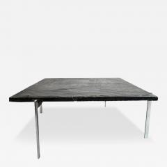 Poul Kjaerholm PK61 Coffee Table black slate top - 4311059