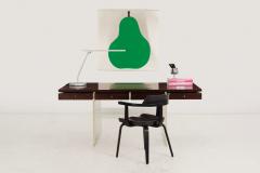 Poul N rreklit Rosewood Lucite Executive Desk for Sigurd Hansen Denmark 1960s - 4257044