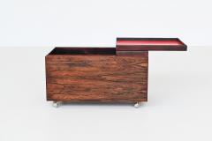 Poul Norreklit Poul Norreklit dry bar in rosewood Dyrlund Denmark 1960 - 3724964