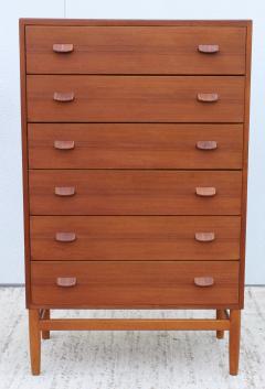 Poul Volther 1960s Modern Danish Teak 6 Drawer Dresser By Poul Volther - 2520281