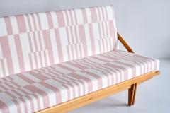 Poul Volther Poul Volther Sofa Daybed in Oak and Pierre Frey Fabric Gemla Sweden 1955 - 2231933