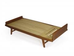 Poul Volther Solid Teak Daybed Sofa with Adjustable Headrest Pair Available - 888763