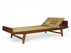 Poul Volther Solid Teak Daybed Sofa with Adjustable Headrest Pair Available - 888770