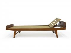 Poul Volther Solid Teak Daybed Sofa with Adjustable Headrest Pair Available - 888771