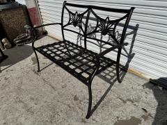 Powder Coated Aluminum Outdoor Bench - 4416021