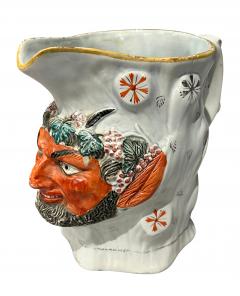 Pratt Ware Pottery Satyr Jug - 4330285