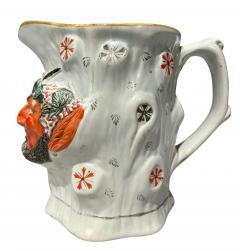 Pratt Ware Pottery Satyr Jug - 4330287