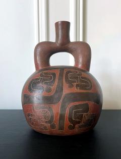 Pre Columbian Cupisnique Stirrup Vessel from Peru - 2859164