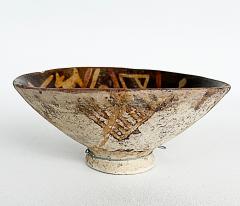 Pre Columbian Nari o Decorated Footed Pottery Bowl Collection Set of Four - 4663533