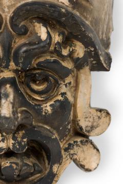 Pre Columbian Style Terra Cotta Mask - 4197221