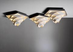 Preben Dal Set of 3 Preben Dahl Symfoni ceiling lamps - 4189083