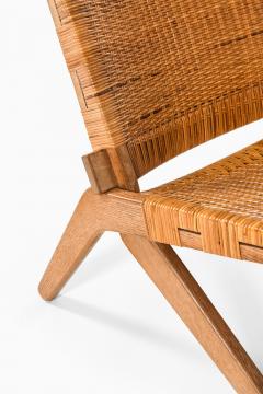 Preben Thorsen Set of 2 Easy Chairs in Cane and Oak by Preben Thorsen 1957 - 4530156