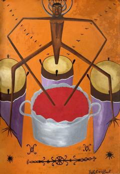 Prefete Duffaut Bossou Sacred Bull Powerful Lwa Spirit Haitian Vodou - 4414767