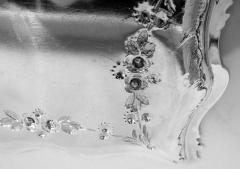 Pretty French Belle Epoque Classical Silver Tray - 4364420