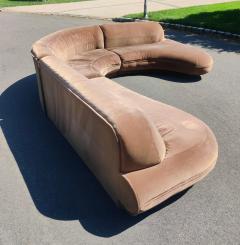 Preview M Fillmore Harty Preview Super Sculptural Signed 3 Part Sectional Sofa 1990s - 4333809