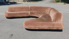 Preview M Fillmore Harty Preview Super Sculptural Signed 3 Part Sectional Sofa 1990s - 4333821