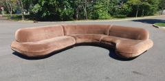 Preview M Fillmore Harty Preview Super Sculptural Signed 3 Part Sectional Sofa 1990s - 4333823