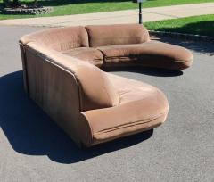 Preview M Fillmore Harty Preview Super Sculptural Signed 3 Part Sectional Sofa 1990s - 4333830