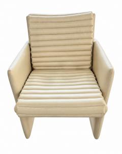 Preview Set 8 Preview Leather Dining Arm Lounge Chairs 1980 - 4810527