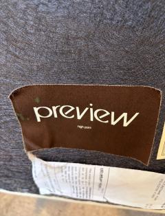 Preview Set 8 Preview Leather Dining Arm Lounge Chairs 1980 - 4810535
