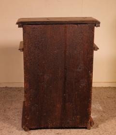 Prie dieu Or Oratory In Walnut And Burl Walnut Circa 1600 - 2210487