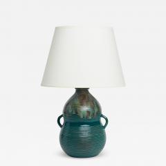 Primavera Atelier du Printemps Green Ceramic Table Lamp by Primavera - 2271490