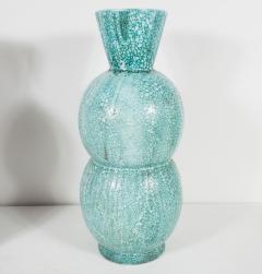 Primavera Atelier du Printemps LARGE BLUE GREEN GOURD SHAPED PRIMAVERA VESSEL - 1889233