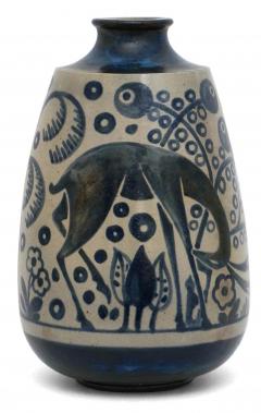 Primavera Atelier du Printemps Large Primavera Vase with Deer - 3934772