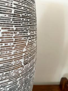 Primavera Atelier du Printemps MONUMENTAL CYLINDRICAL STRIPED PRIMAVERA VASE - 4100661