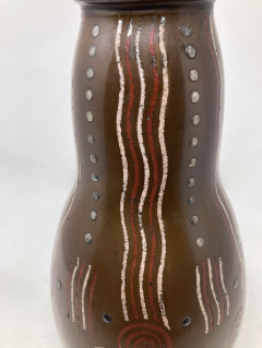 Primavera Atelier du Printemps Mid Century Modern Primavera Vase with Geometrical patterns 1930s - 3466261