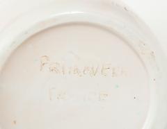 Primavera Atelier du Printemps Primavera White Ceramic Soliflore Vase Signed by Louise Chevallier - 1224302