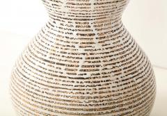 Primavera Atelier du Printemps Primavera gourd shape vase with horizontal lines - 1416121