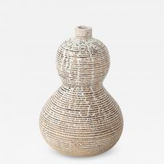 Primavera Atelier du Printemps Primavera gourd shape vase with horizontal lines - 1418466