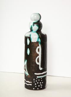 Primavera Atelier du Printemps RARE PRIMAVERA VASE WITH PRIMITIVE DESIGN BY CLAUDE LEVY - 1822470