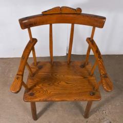 Primitive 18th Century Folk Art Chair - 3524178