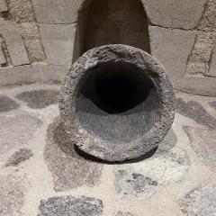 Primitive Antique Hand Carved Stone Water Filter Mexico - 3467252