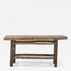 Primitive Ash and Sycamore Work Table - 3601706