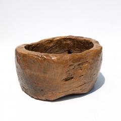 Primitive Burl Wooden Bowl English circa 1850 - 4333280
