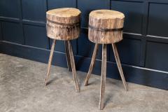 Primitive Chopping Block End Tables - 2013687