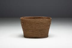Primitive Folk Art Basket France 20th Century - 4571395
