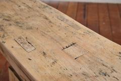 Primitive French Oak Console Table - 4216180