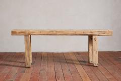 Primitive French Oak Console Table - 4216202
