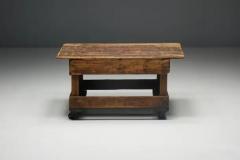 Primitive Industrial Table France 19th Century - 3791450