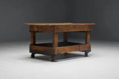 Primitive Industrial Table France 19th Century - 3791478