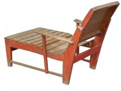 Primitive Painted Chaise - 1061197