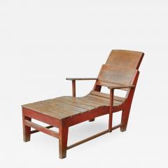 Primitive Painted Chaise - 1061567